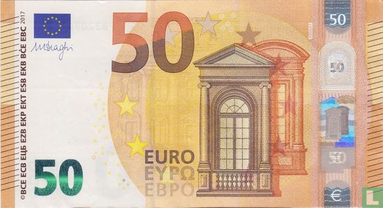 Eurozone 50 Euro P - B - Afbeelding 1