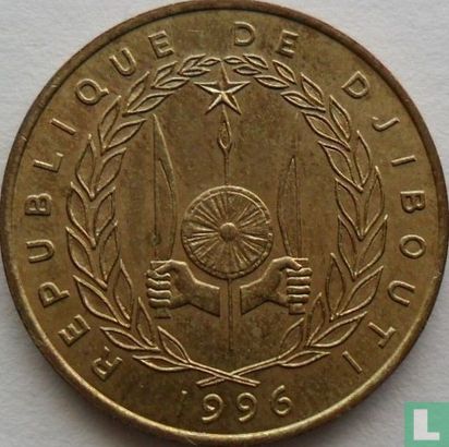 Djibouti 20 francs 1996 - Afbeelding 1