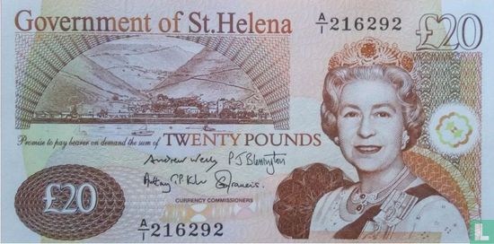 St. Helena 20 Pounds 2012 - Image 1