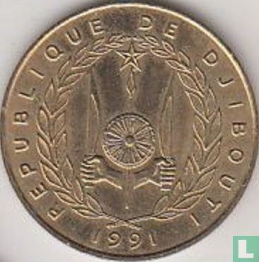 Djibouti 20 francs 1991 - Afbeelding 1