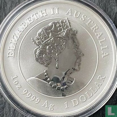 Australië 1 dollar 2020 (kleurloos - zonder privy merk) "Year of the mouse" - Afbeelding 2