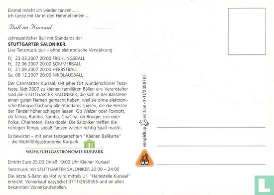 Stuttgarter Saloniker - Ball im Kursaal - Afbeelding 2