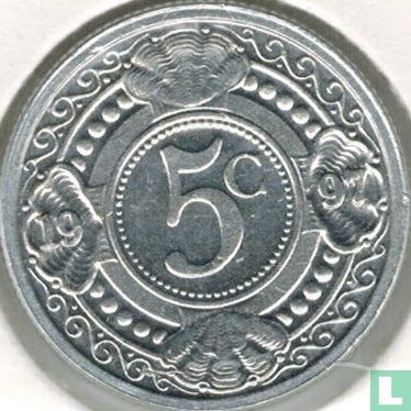 Niederländische Antillen 5 Cent 1997 - Bild 1