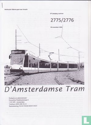D' Amsterdamse Tram 2775 /2776 - Afbeelding 1
