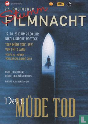27. Rostocker Stumm Filmnacht - Der Müde Tod - Afbeelding 1