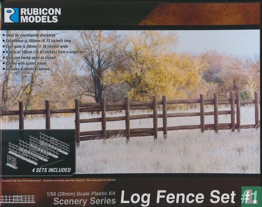 Log Fence Set #1 - Afbeelding 1