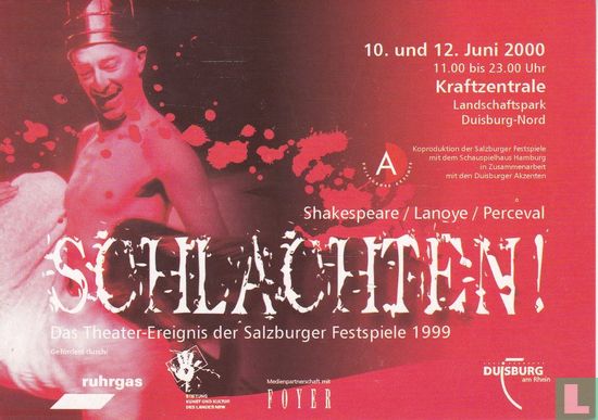 Theater und Philharmonie Duisburg - Schlachten! - Afbeelding 1