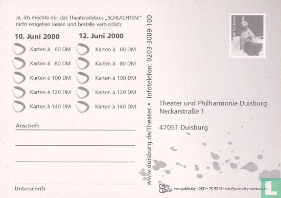 Theater und Philharmonie Duisburg - Schlachten! - Bild 2
