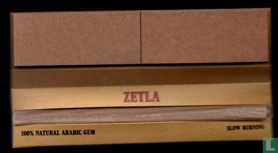 Zetla Brown King Size Slim + Tips - Bild 2