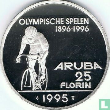 Aruba 25 florin 1995 (PROOF - without logo) - Image 1
