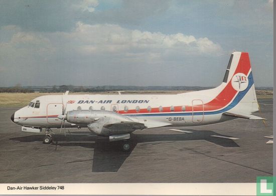 Dan Air London Hawker Siddeley HS 748 - Bild 1