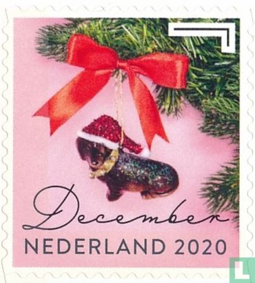 Dezember Briefmarke