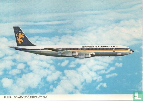  British Caledonian Airways Boeing 707-320C - Afbeelding 1