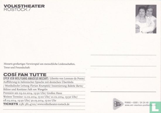 Volkstheater Rostock - Cosi Fan Tutte - Image 2