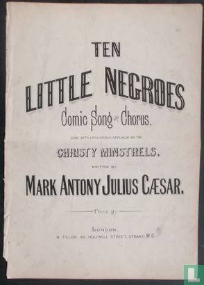 Ten Little Negroes - Image 1