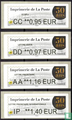 50 jaar drukwerk bij La Poste