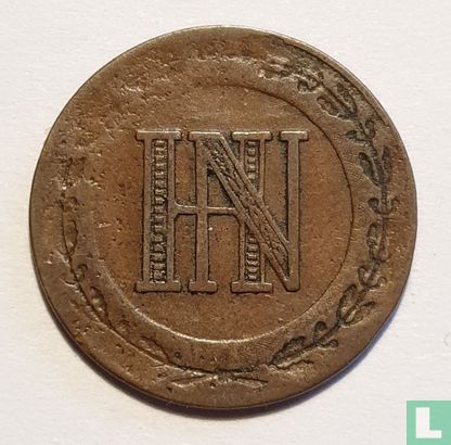 Westfalen 2 centimes 1810 - Afbeelding 2