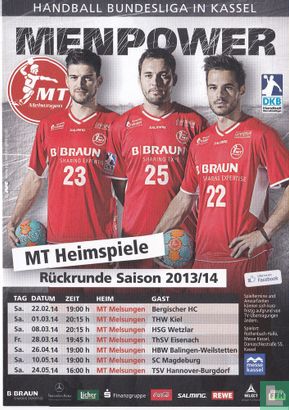 MT Melsungen / Handball Bundesliga "Menpower" - Afbeelding 1