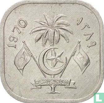 Maldiven 2 laari 1970 (AH1389) - Afbeelding 1