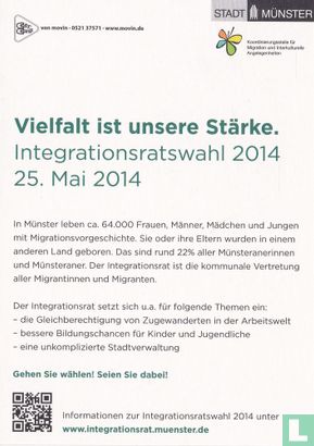 Stadt Münster - Integrationswahl "Deine Stimme. Deine Wahl" - Afbeelding 2