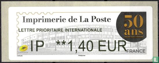 50 jaar drukwerk bij La Poste