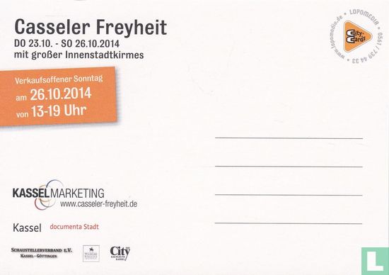 Kassel Marketing "Casseler Freyheit" - Afbeelding 2
