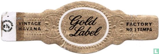Gold Label - Vintage Havana - Factory No.1 Tampa  - Afbeelding 1
