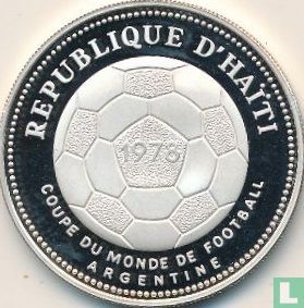 Haiti 50 gourdes 1977 (PROOF) "1978 Football World Cup in Argentina" - Image 2