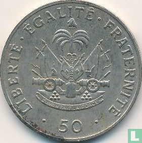 Haïti 50 centimes 1989 - Image 2