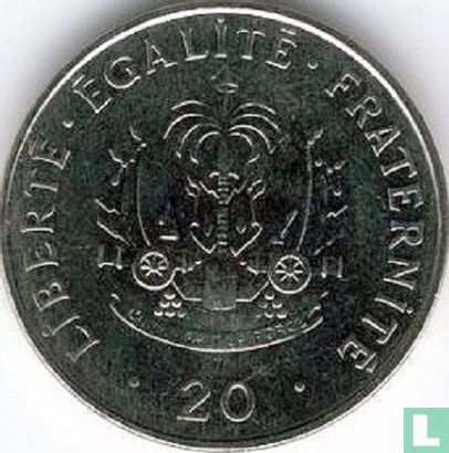 Haïti 20 centimes 2000 - Image 2
