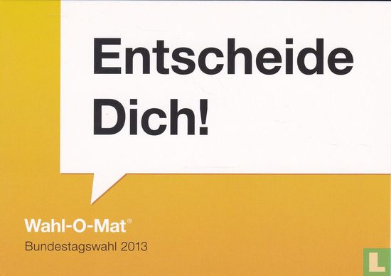 55385 - Wahl-O-Mat "Entscheide Dich!" - Bild 1