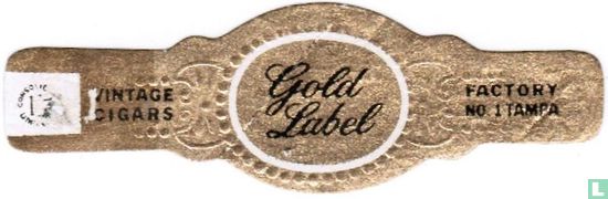 Gold Label - Vintage Cigars - Factory No. 1 Tampa  - Image 1