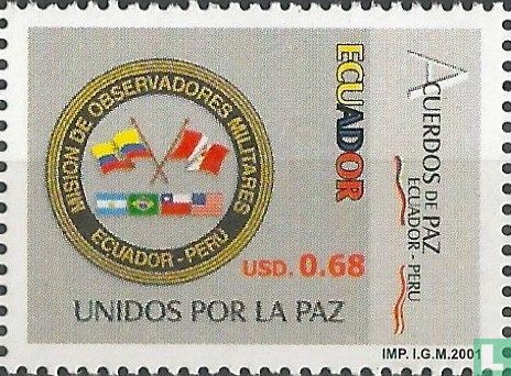 Vredesakkoorden Ecuador-Peru - Afbeelding 1