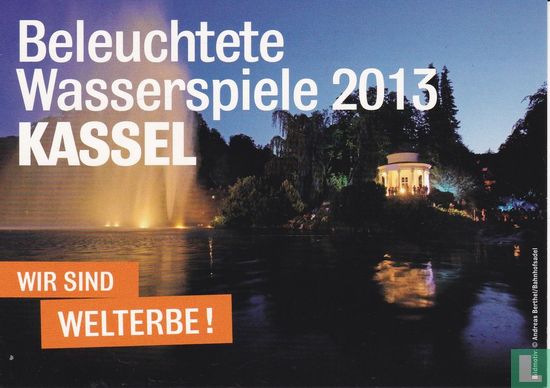 Beleuchtete Wasserspiele 2013 Kassel - Afbeelding 1