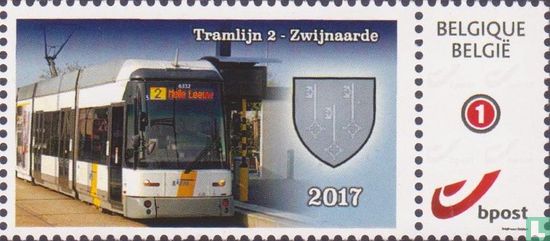 Tram in Gent - Zwijnaarde