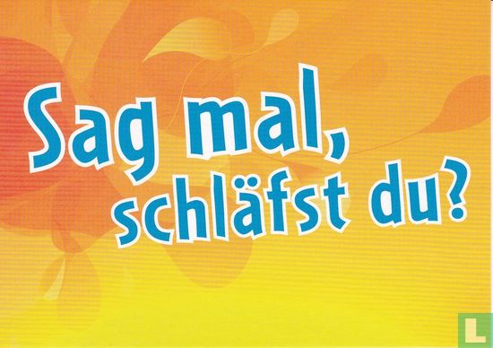Verkehrsverbund Warnow - Schüler Ticket "Sag mal, schläfst du?" - Afbeelding 1