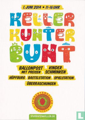 Studentenkeller Rostock 2014/05 - Keller Kunter Bunt - Bild 1