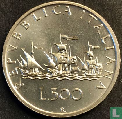 Italië 500 lire 2000 (zilver) - Afbeelding 1