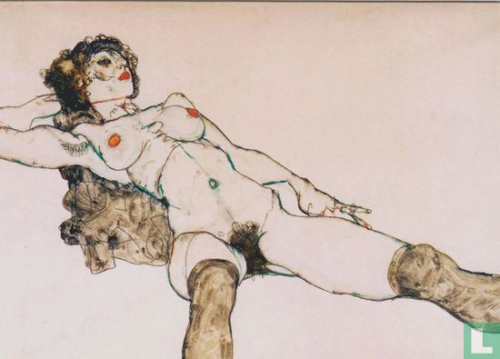 Reclining Female Nude with Legs Spread Apart, 1914 - Bild 1