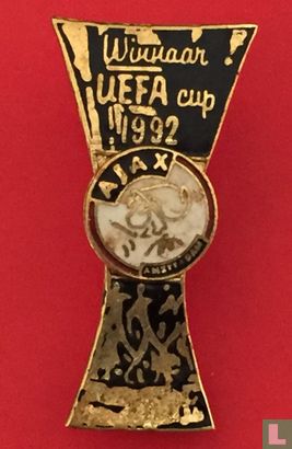 Winnaar UEFA cup 1992 Ajax Amsterdam