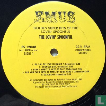 Golden Super Hits of The Lovin’ Spoonful - Image 3