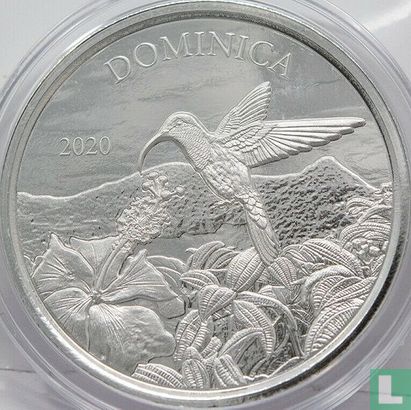 Dominique 2 dollars 2020 (non coloré) "Hummingbird" - Image 1