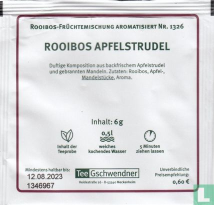 Rooibos Apfelstrudel  - Image 2