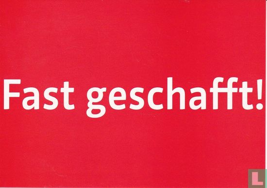 Kassel Altmarkt "Fast geschafft!" - Afbeelding 1