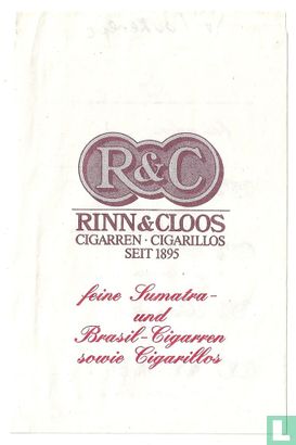 P&C Rinn & Cloos Cigarren - Cigarillos Seit 1895 - Image 1