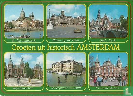 Groeten uit historisch Amsterdam