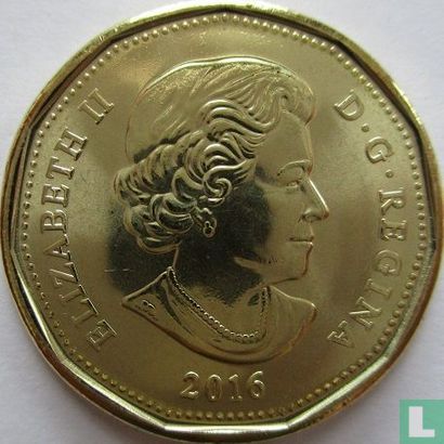 Canada 1 dollar 2016 - Image 1