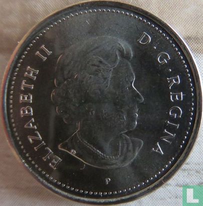 Canada 5 cents 2006 (staal bekleed met nikkel - zonder muntteken) - Afbeelding 2