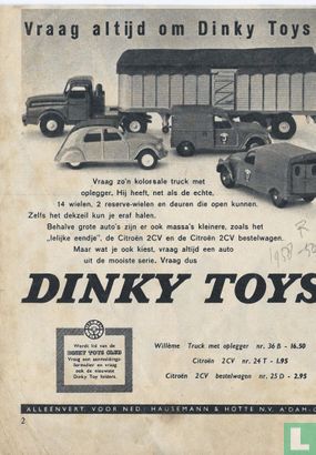 Vraag altijd om Dinky Toys!