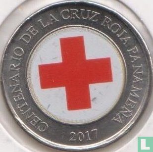 Panama 1 balboa 2017 "Centenary of the Panamanian Red Cross" - Afbeelding 1